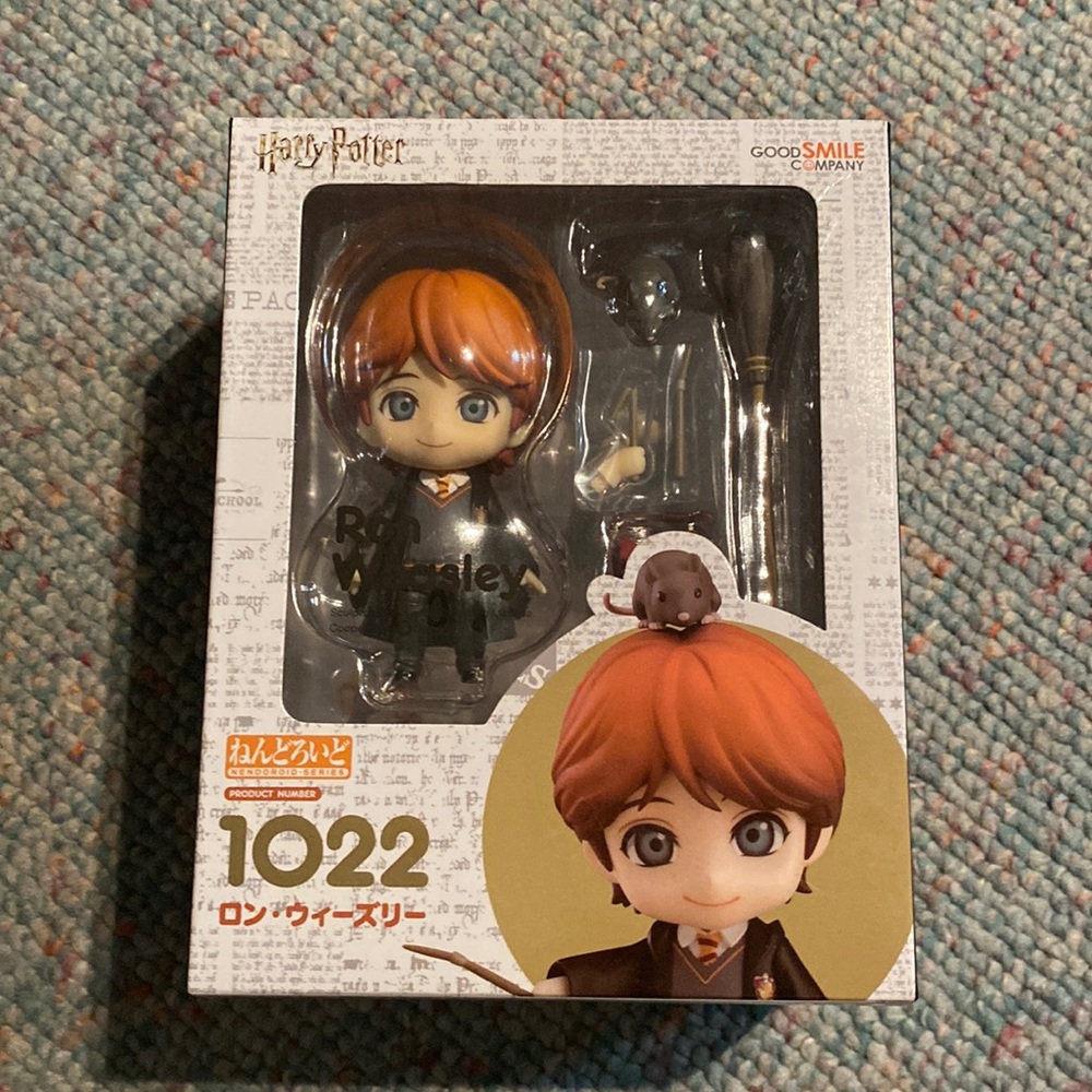 NEW IN BOX Nendroid figure of Ron Weasley from Harry Potter